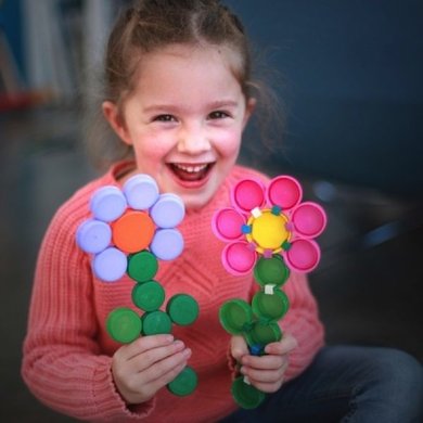Thuisrecycling Clip-it | 50 flower clips