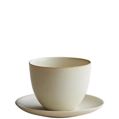 Kinto Kinto cup and saucer Pebble cream