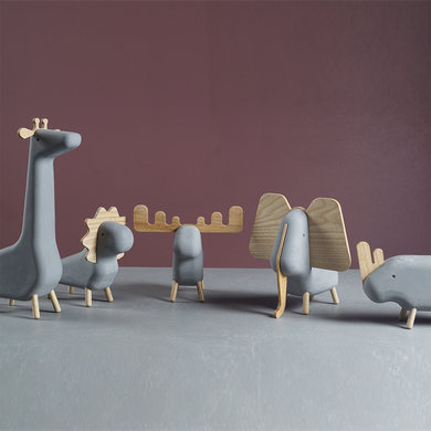 Korridor Design Concrete elephant