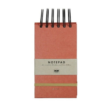 House of products Notitieboekje small - brick red