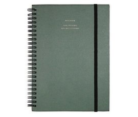 House of products Notebook Big - Forest Green