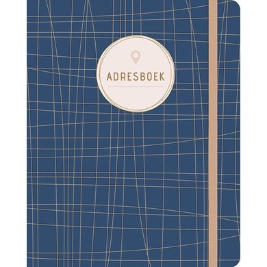 Deltas Address book blue