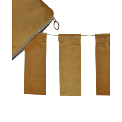 Delight Department Ochre velvet garland