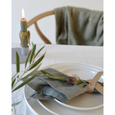Delight Department Servet houders goud 5 stuks