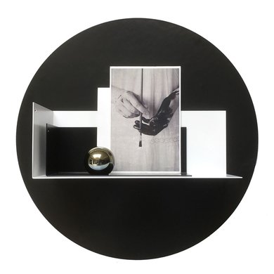 Groovy Magnets Groovy Magnets magneetsticker zwart rond
