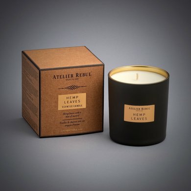 Atelier Rebul Scented candle hemp leaves