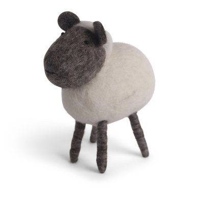 En Gry & Sif Én Gry & Sif handgemaakt wit schaap