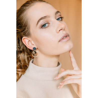 Studio Nok Nok Studio Nok Nok oorbel black.11