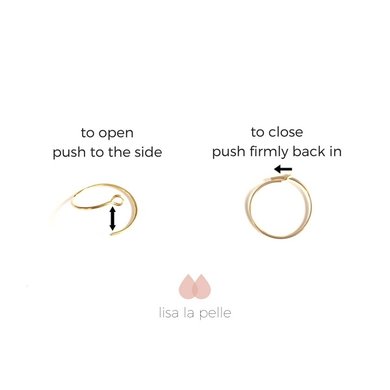 Lisa la pelle Lisa la pelle oorbellen spiky little love gold