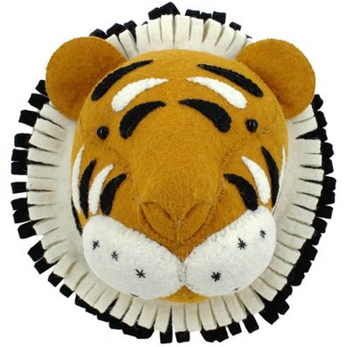 Fiona Walker Fiona Walker felt animal head tiger - mini