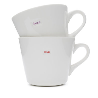 Keith Brymer Jones Bucket mug His and Hers