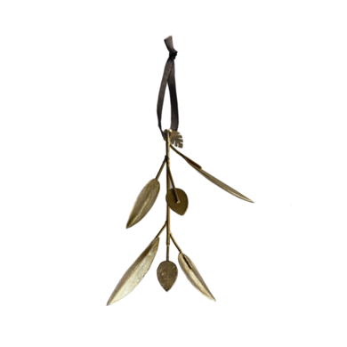 Delight Department Metal leaf ornament