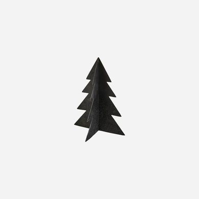 House Doctor Black Christmas tree iron H17