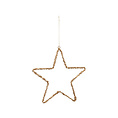House Doctor Ornament star gold