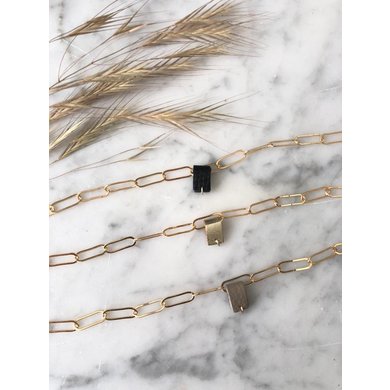 Lisa la pelle Lisa la pelle armband Rosa be you goud