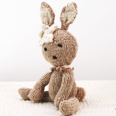 Kenana Nitters Kenana Knitters cuddly toy rabbit beige S