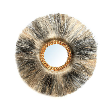 Trends and Trade Bazar Bizarre mirror natural grass De Merle
