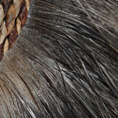 Trends and Trade Bazar Bizarre mirror natural grass De Merle