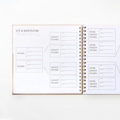House of products HOP baby book taupe
