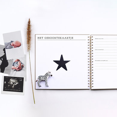 House of products HOP baby book taupe