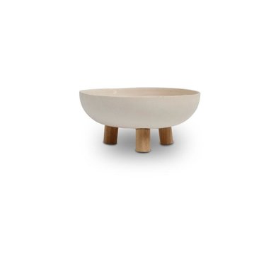 NAdesign NAdesign bowl on legs 17 cm white