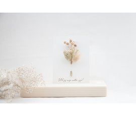 Cocoomade Flowercard Do you want to be my godmother?