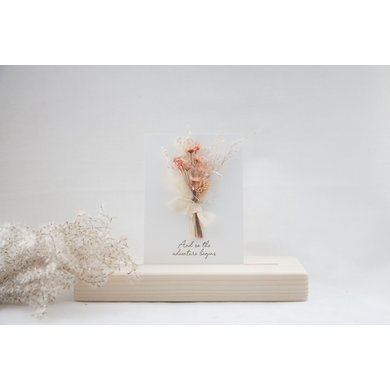 Cocoomade Flowercard And so the adventure begins