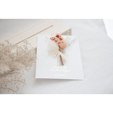 Cocoomade Flowercard And so the adventure begins