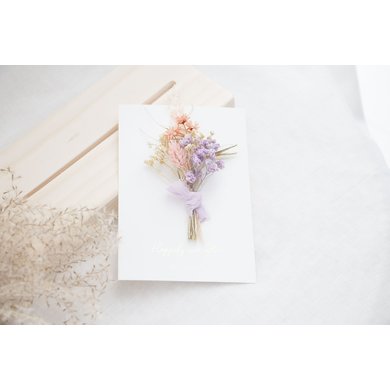 Cocoomade Flowercard Happily ever after