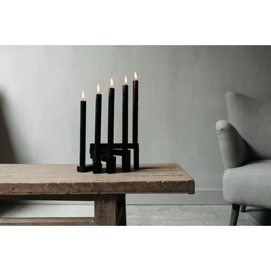 Leeff Leeff candle holder Coen black