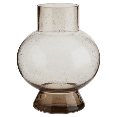 Madam Stoltz Madam Stoltz vase brown bubbles
