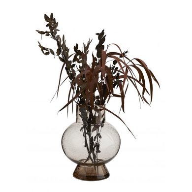 Madam Stoltz Madam Stoltz vase brown bubbles