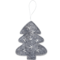 Delight Department Christmas tree gray with stitching
