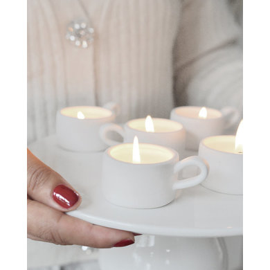Delight Department candle holder clay