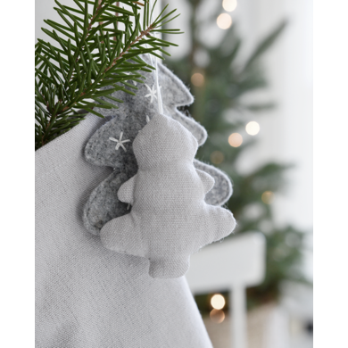 Delight Department Christmas tree cotton grey