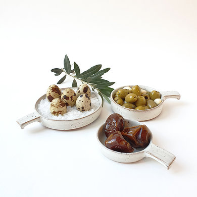 Anna Nera Anna Nera fair trade ceramic bowl / candle holder S