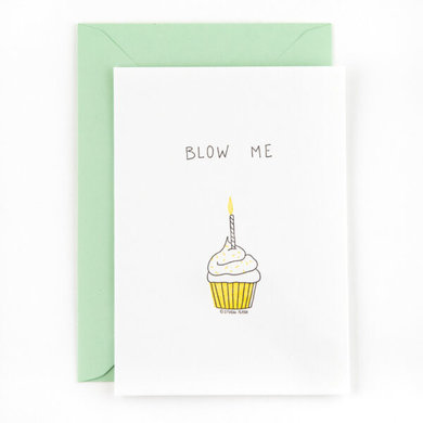 Studio Flash Studio Flash card Blow me