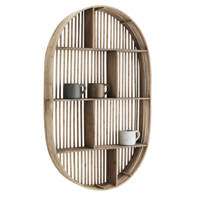 Madam Stoltz Madam Stoltz bamboo shelf