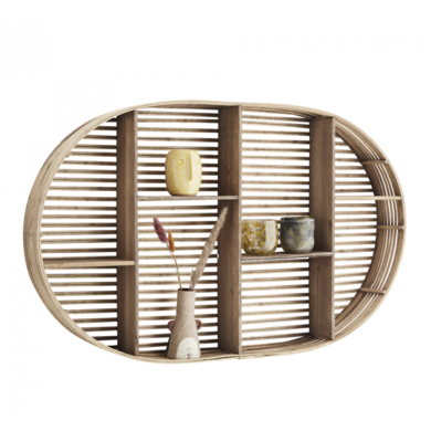 Madam Stoltz Madam Stoltz bamboo shelf