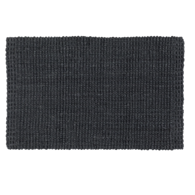 Dixie Dixie deurmat jute grijs blauw
