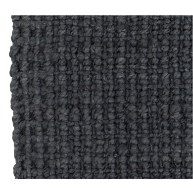 Dixie Dixie deurmat jute grijs blauw