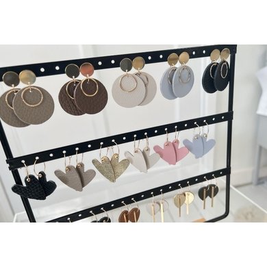 Lisa la pelle Lisa la Pelle earring big love gold
