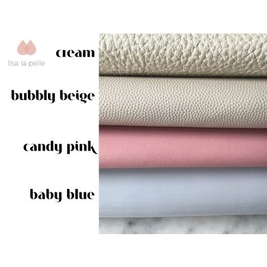 Lisa la pelle Lisa la pelle oorbellen half for love bubbly beige