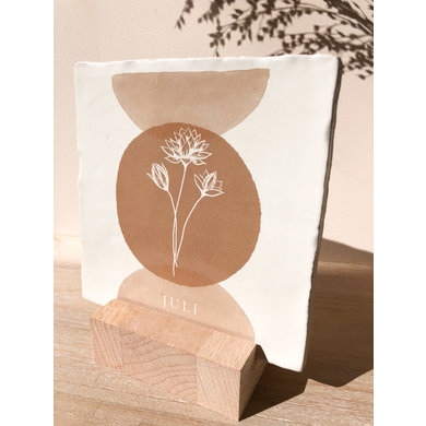 Milestone Milestone Studio geboortebloem Juli