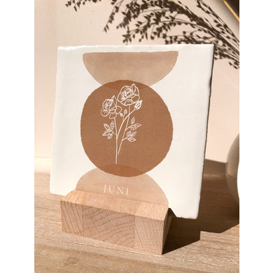 Milestone Milestone Studio geboortebloem Juni