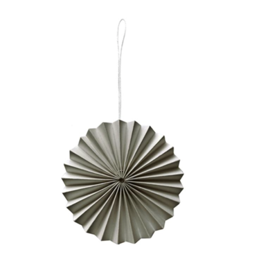 Delight Department Ornament gray paper