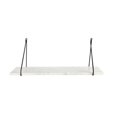 House Doctor Wandplank marmer wit
