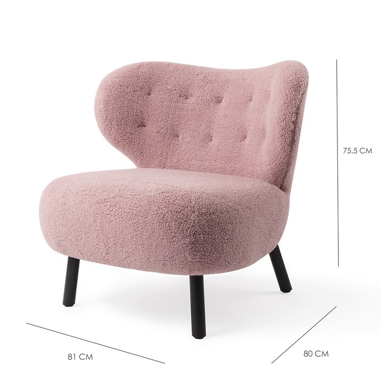 Jesper Home Kita Lounge Chair - Pink