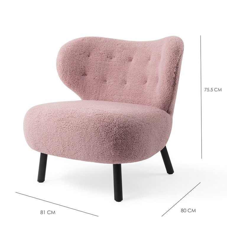 Jesper Home Kita Pink Accent Chair