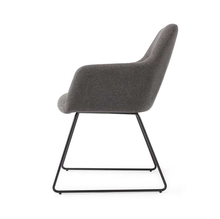 Jesper Home Kinko Shadow Dining Chair - Slide Black